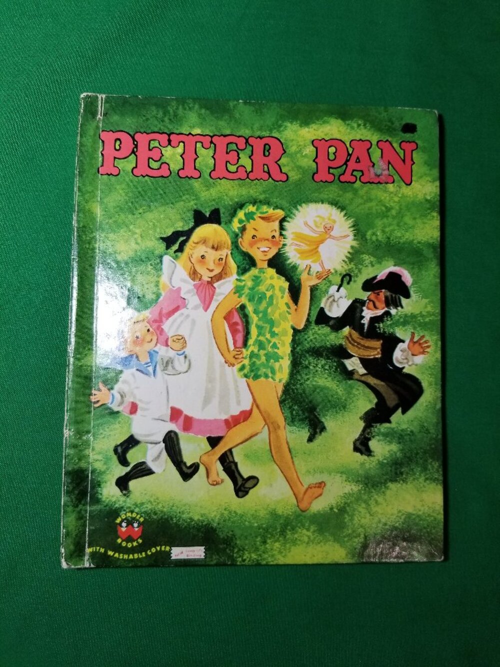 Vintage Peter Pan Children's Hardcover Book Wonder Books‎ 1952